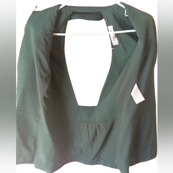 New Diane Von Furstenberg women's blazer collared open back - Picture 8 of 10